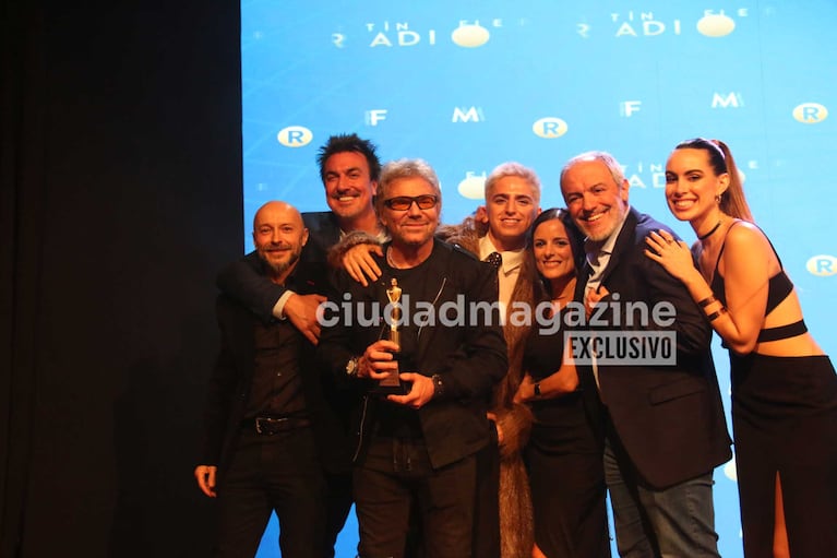 Beto Casella y el staff de Nadie nos para (Foto: Movilpress)