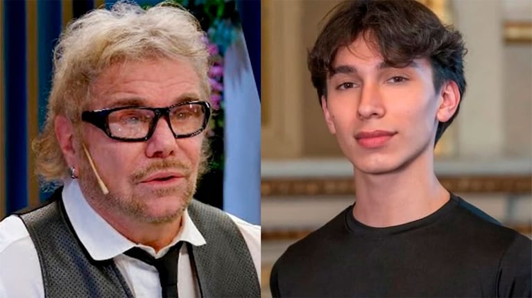 Beto Casella y Valentín Fresno (Foto: capturas de eltrece y redes sociales).