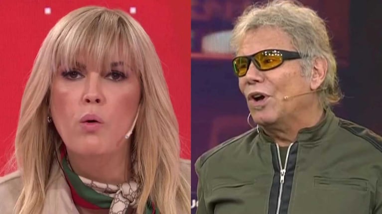Beto Casella y Viviana Canosa (Fotos: capturas eltrece / el nueve)