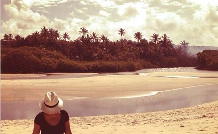 Beyoncé, relajada en el Mediterráneo. (Foto: Instagram)