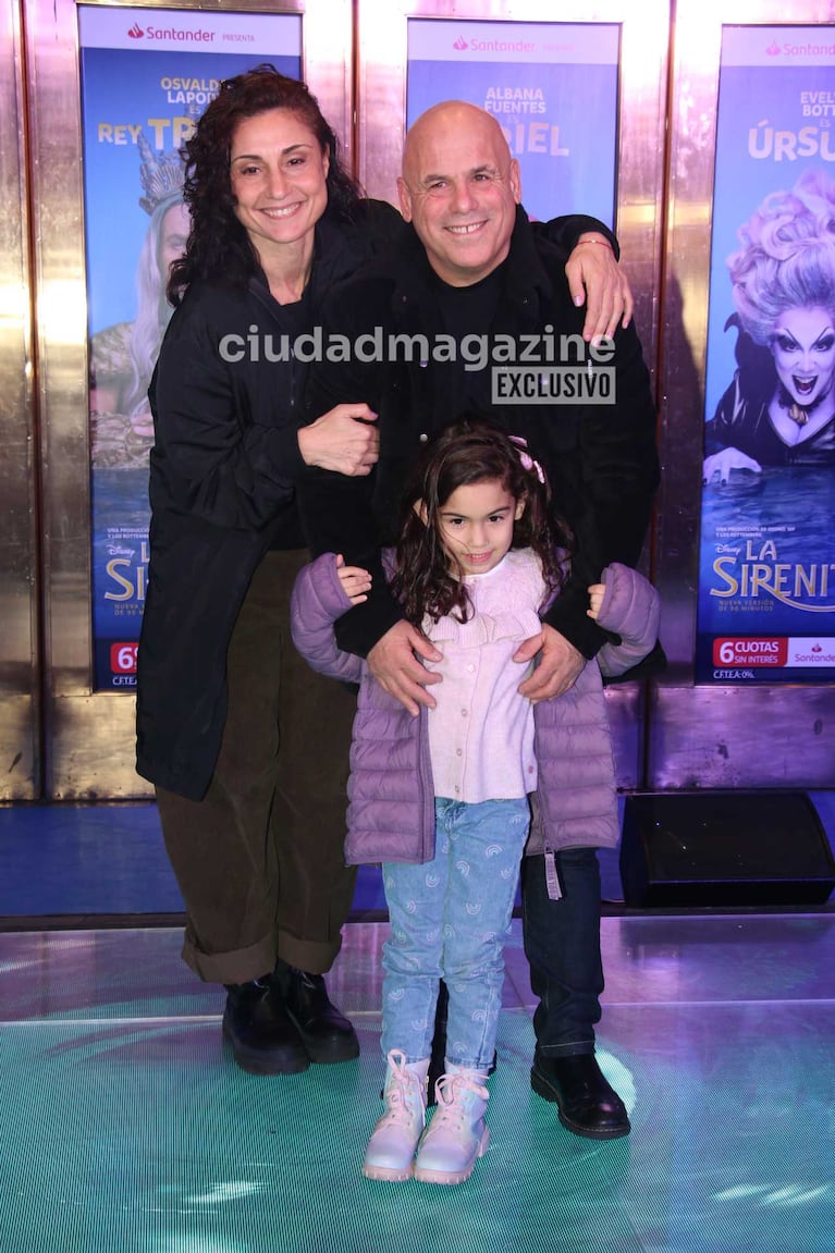 Bicho Gómez y familia (Foto: Movilpress)