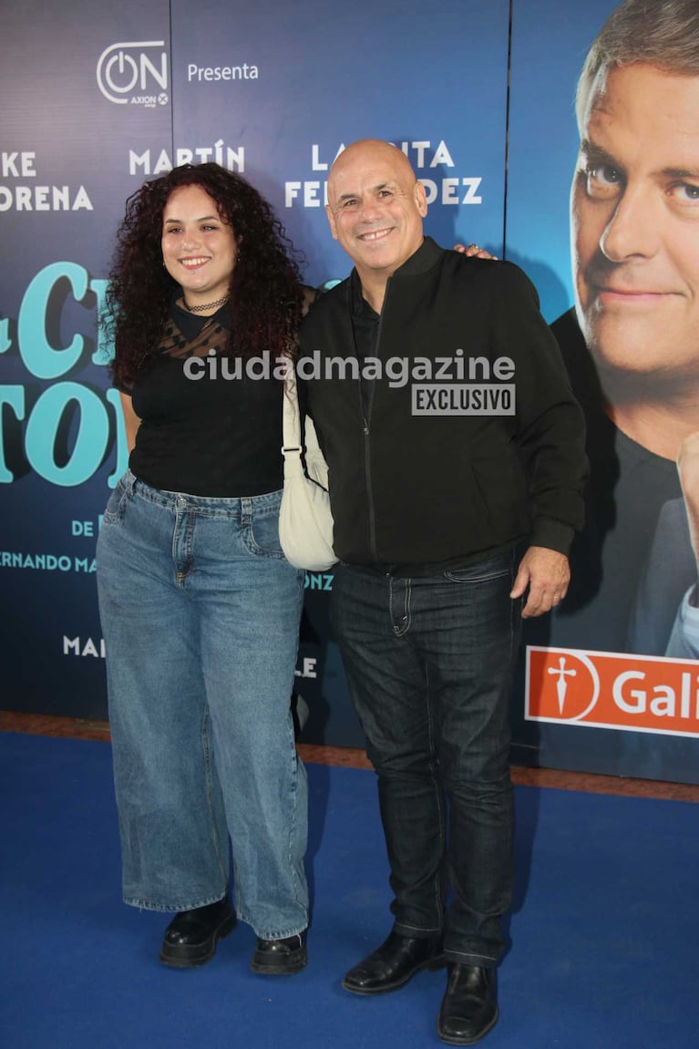 Bicho Gómez y familia (Foto: Movilpress)