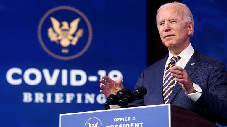 Biden insta al Senado a centrarse en prioridades de su agenda mientras enjuicia a Trump . Foto: Reuter.