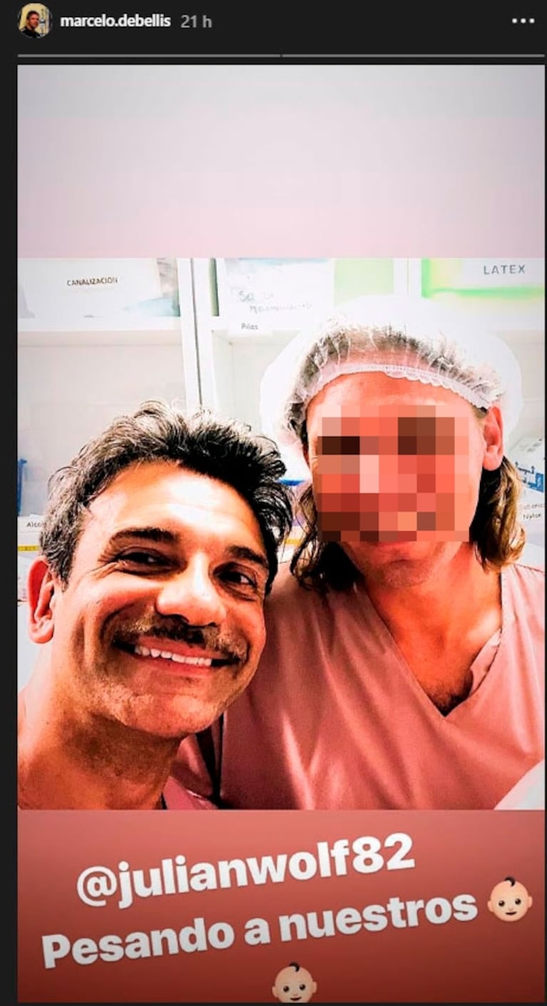 ¡Bienvenido Bastian! Marcelo de Bellis se convirtió en padre por tercera vez
