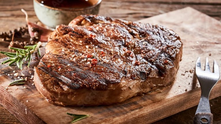 Bife ancho con especias, una explosión de sabor. Foto: Cucinare TV