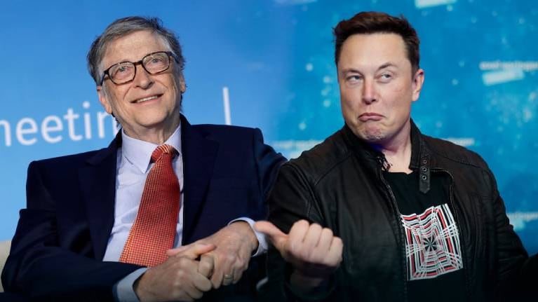 Bill Gates cruzó a Elon Musk y dijo que prefiere usar su dinero para vacunas y no para viajar a Marte