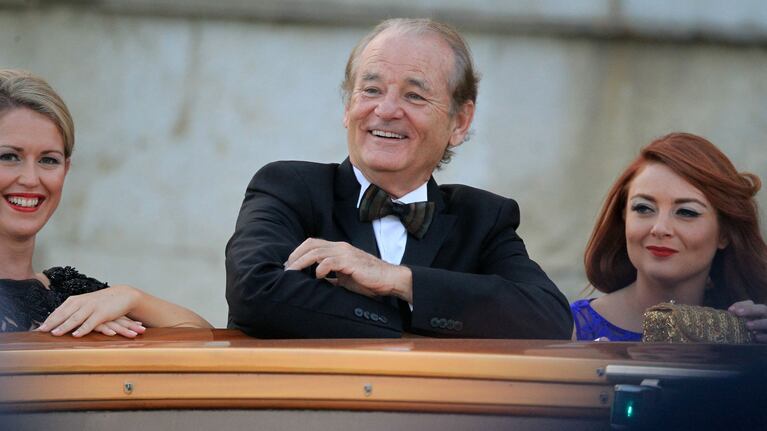 Bill Murray, en la boda de Geoge Clooney. (Foto: Grosby Group)