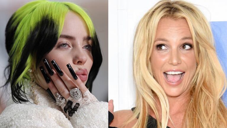 Billie le agradeció a su colega por escuchar su música.