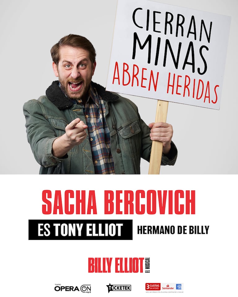 Billy Elliot, el musical llega al Teatro Ópera: Osvaldo Laport y Graciela Pal encabezan el elenco