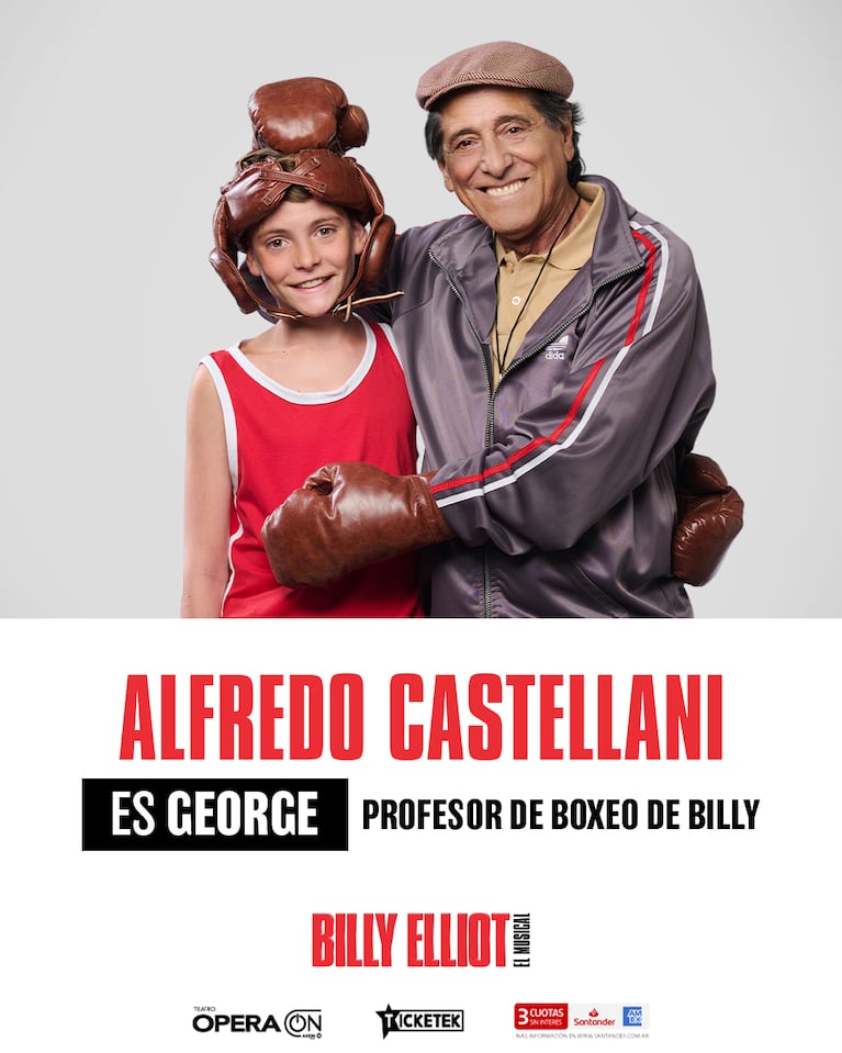 Billy Elliot, el musical llega al Teatro Ópera: Osvaldo Laport y Graciela Pal encabezan el elenco