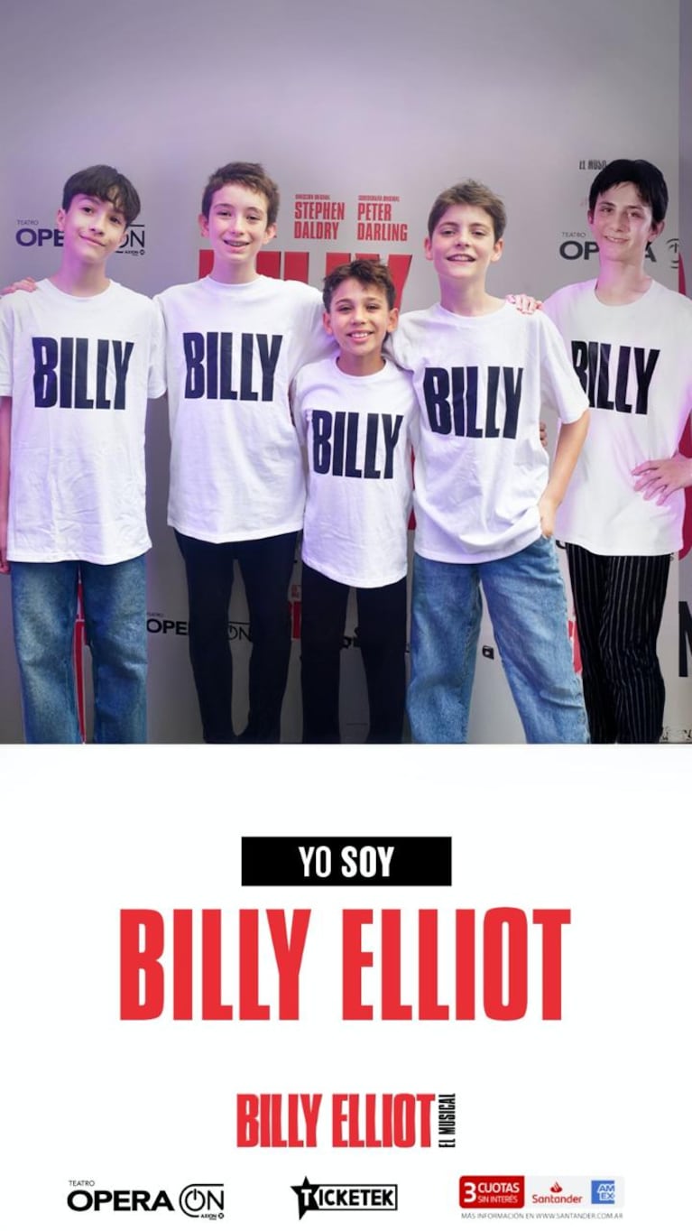 Billy Elliot, el musical llega al Teatro Ópera: Osvaldo Laport y Graciela Pal encabezan el elenco