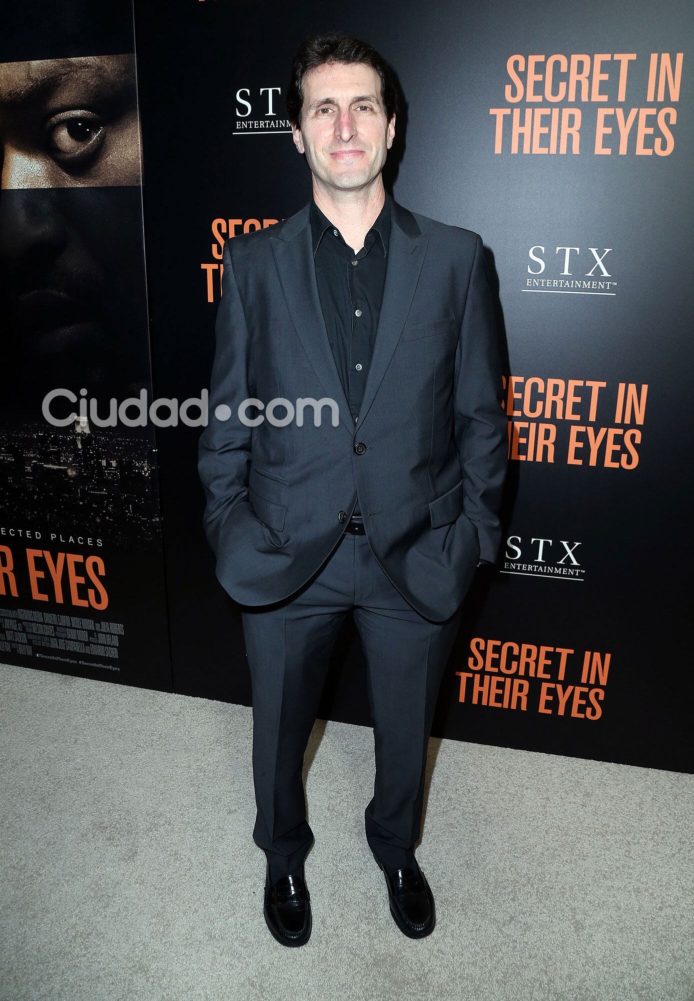 Billy Ray, director de la remake, infaltable en la avant premiere (Fotos: AFP).
