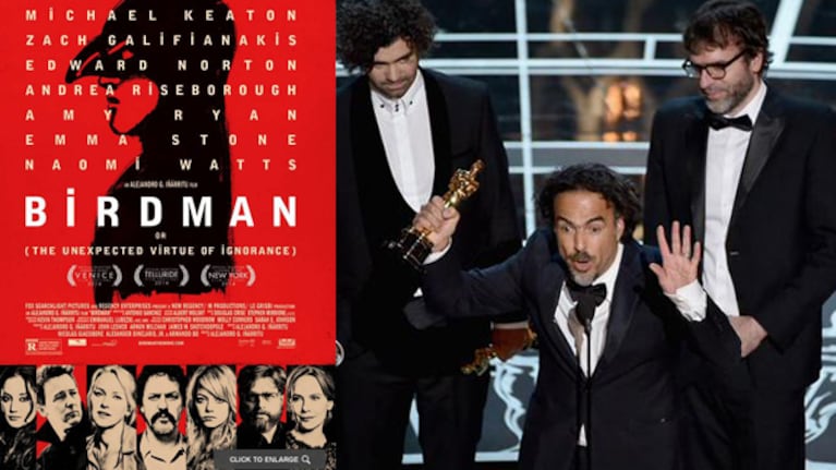 Birdman, la mejor película de los Oscar 2015. (Foto: web)