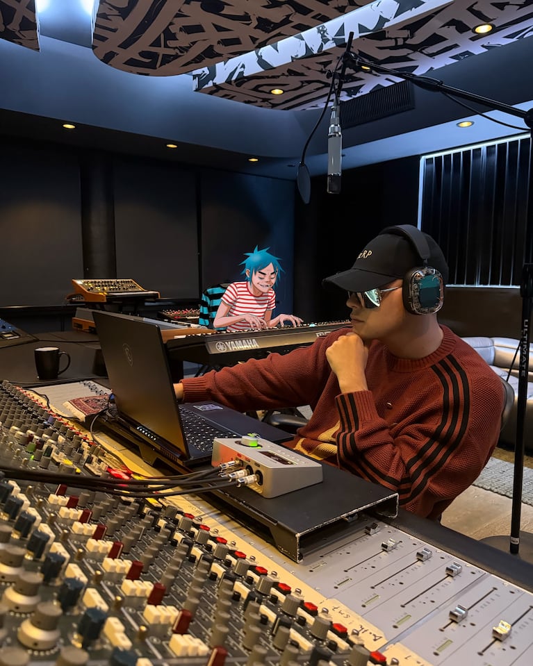 Bizarrap colabora en Orange County de Gorillaz: “Otro sueño cumplido” | Créditos: Instagram @bizarrap