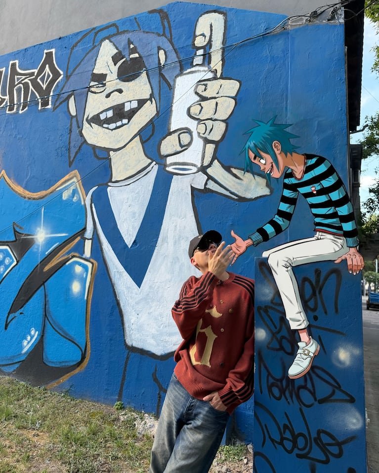 Bizarrap colabora en Orange County de Gorillaz: “Otro sueño cumplido” | Créditos: Instagram @bizarrap
