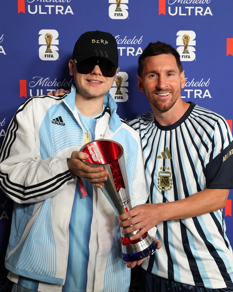 Bizarrap y Lionel Messi