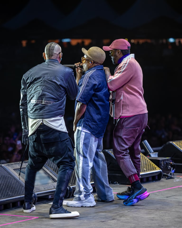 Black Eyed Peas en Paris. Foto: prensa