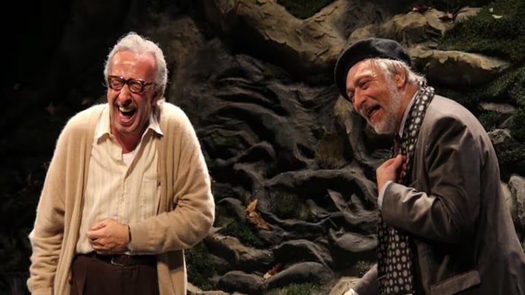 Blanco y Brandoni la rompieron en teatro con Parque Lezama, adaptada por Campanella.