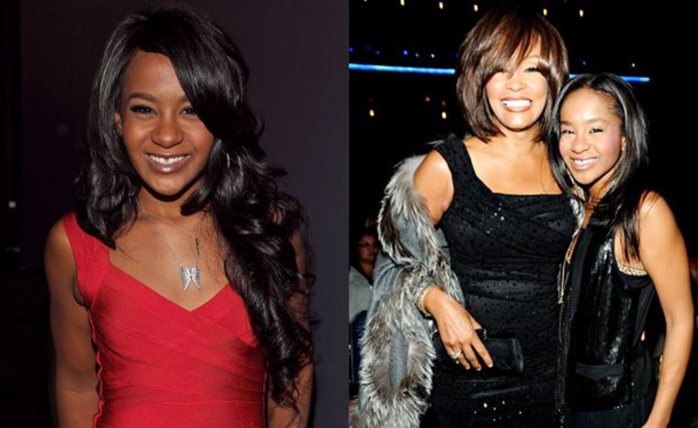 Bobbi Kristina y Whitney Houston, el mismo final. (Foto: web)