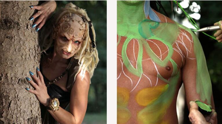 ¡Bodypainting en Austria!