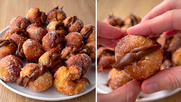 Bolas de fraile caseras. Foto: Cucinare TV