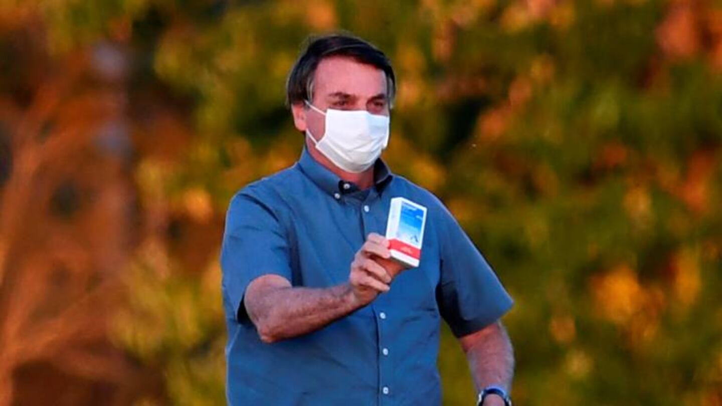 Bolsonaro ahora  tiene infección pulmonar luego de recuperarse del coronavirus