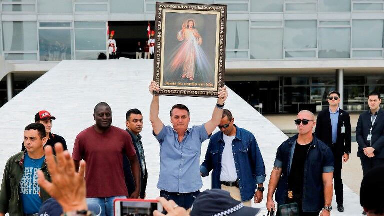 Bolsonaro: el aborto en Argentina legaliza muerte de niños con "consentimiento del Estado". Foto: AFP.