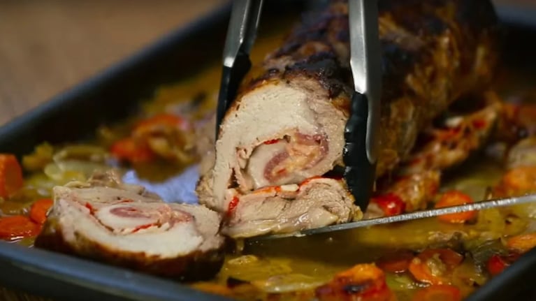 Bondiola rellena: una receta perfecta para los eventos especiales en familia