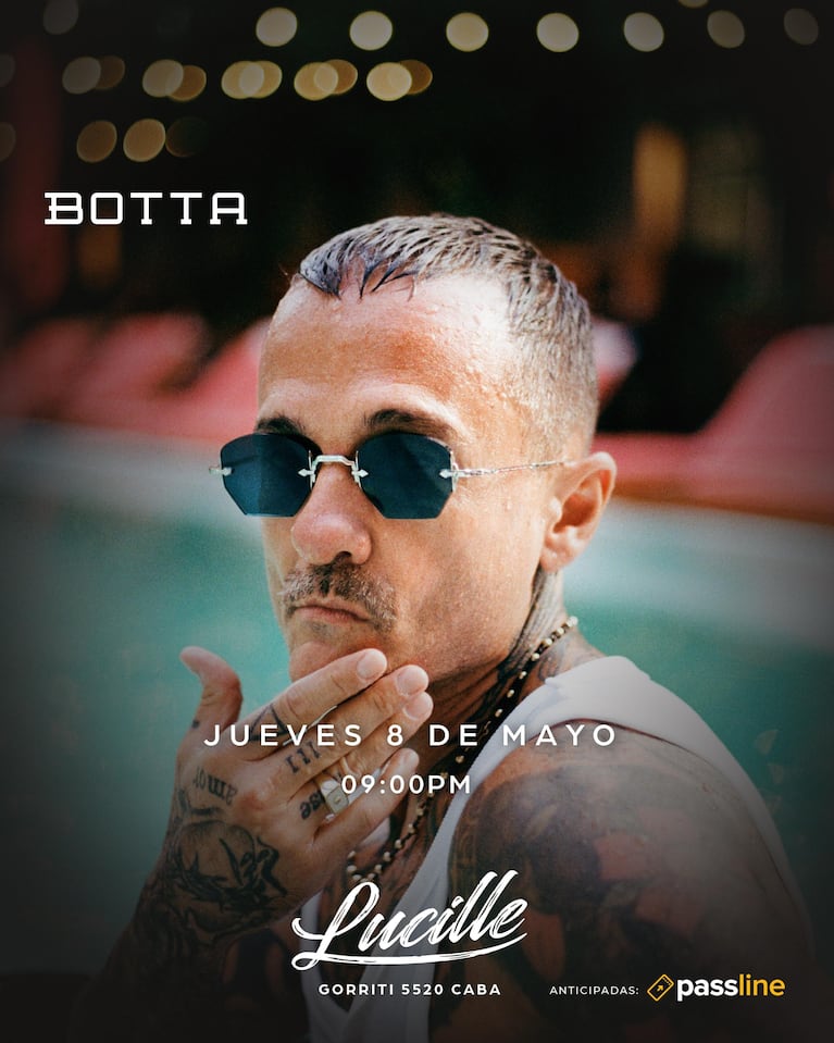Botta se presenta en Lucille con su primer álbum: “Golpe de calor”