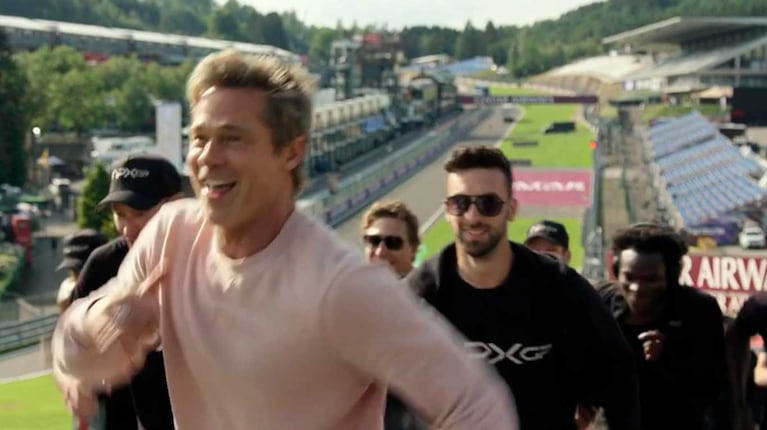 Brad Pitt en F1 La Película (Foto: gentileza Warner Bros. Discovery)