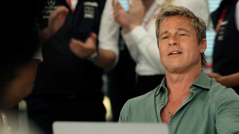 Brad Pitt en F1 La Película (Foto: gentileza Warner Bros. Discovery)