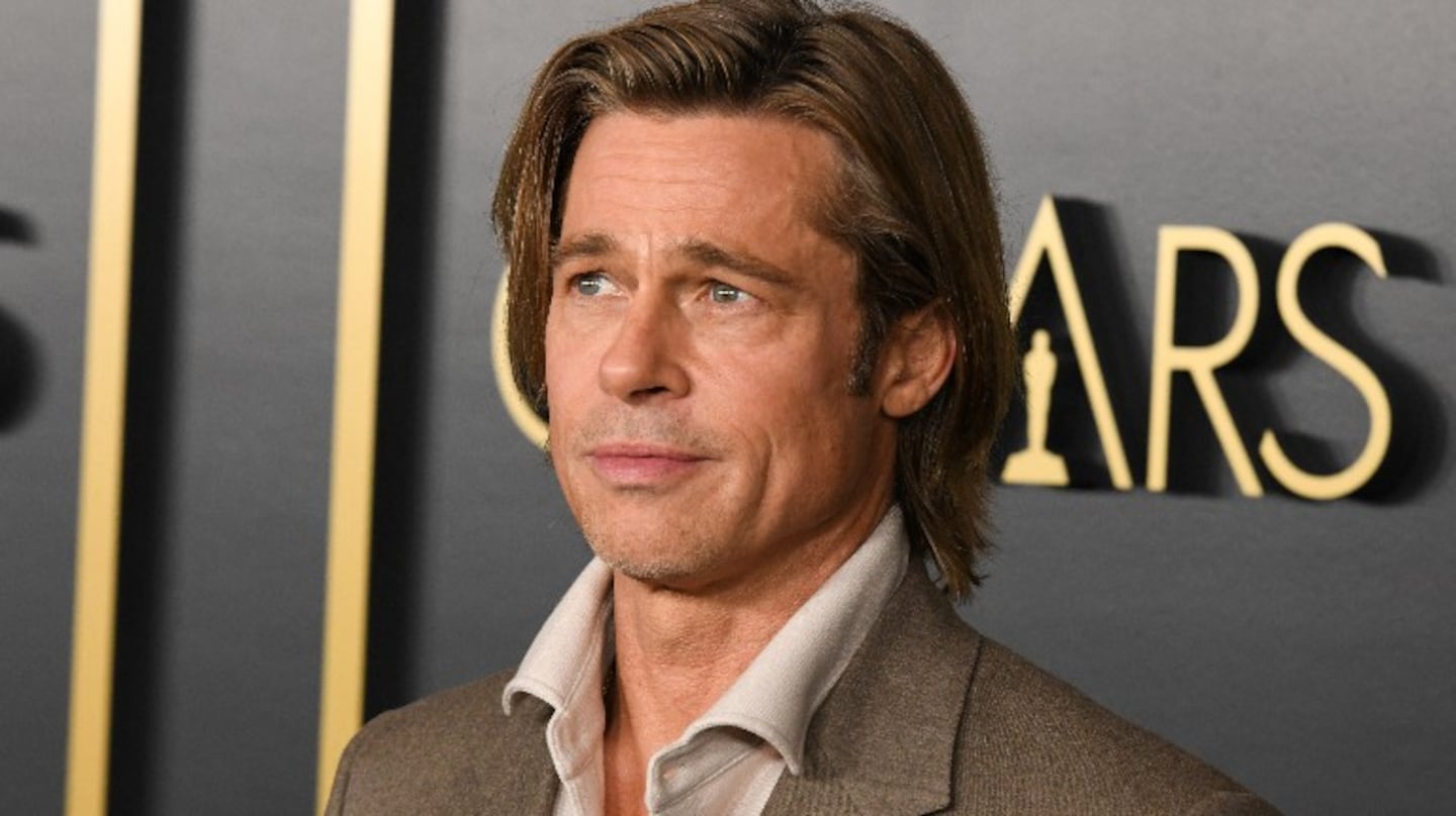 Brad Pitt filma spot para Joe Biden. Foto: DPA.