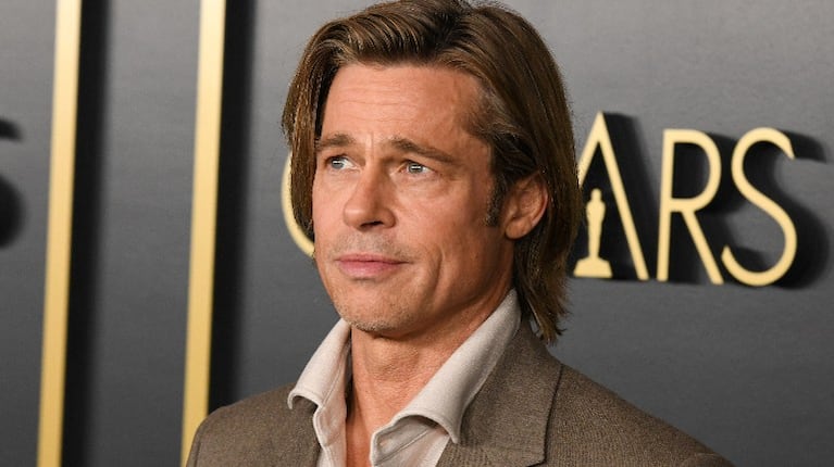 Brad Pitt filma spot para Joe Biden. Foto: DPA.