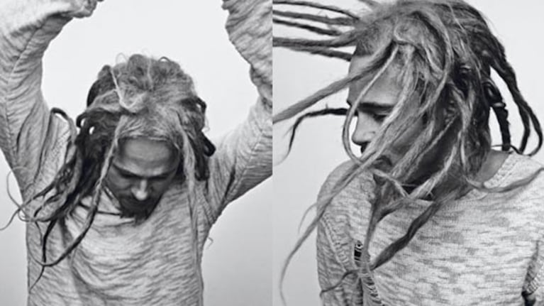 Brad Pitt hizo de Bob Marley en una producción de fotos. (Foto: Interview)