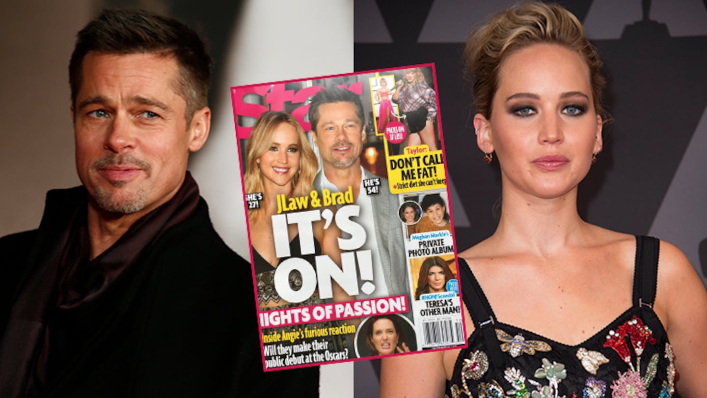 Brad Pitt y Jennifer Lawrence, ¿protagonistas del romance del momento?