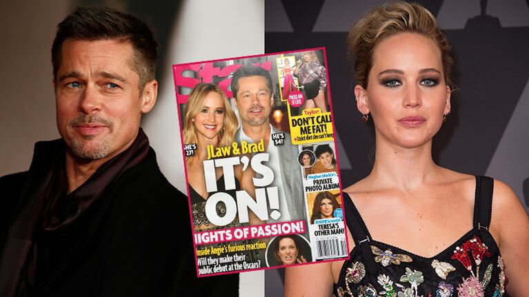 Brad Pitt y Jennifer Lawrence, ¿protagonistas del romance del momento?