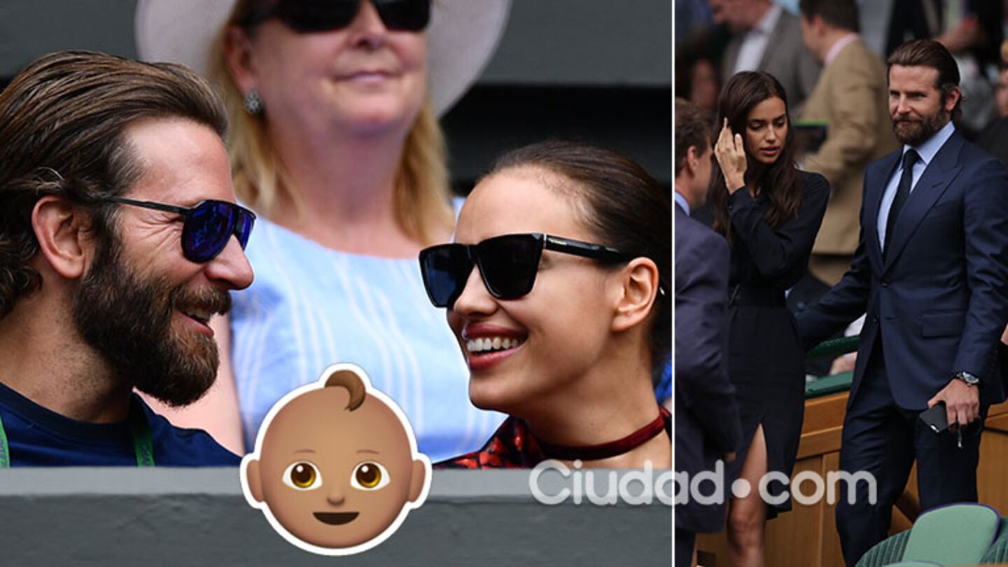 Bradley Cooper e Irina Shayk, felices con la llegada de su primer hijo. Foto: AFP 