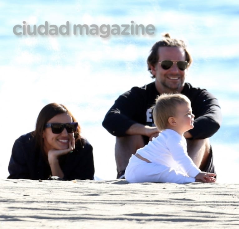 Bradley Cooper, Irina Shayk y su hijita Lea disfrutaron de un día de playa: ¡las fotos de la familia más hermosa de Hollywood! 