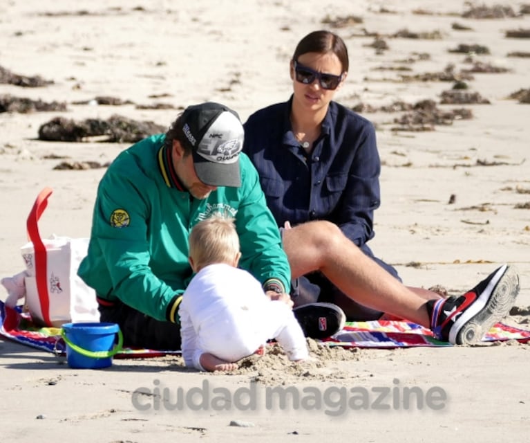 Bradley Cooper, Irina Shayk y su hijita Lea disfrutaron de un día de playa: ¡las fotos de la familia más hermosa de Hollywood! 