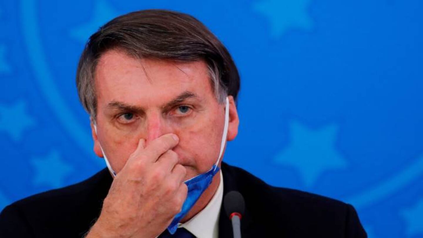 Brasil: Jair Bolsonaro dio positivo de coronavirus y tiene síntomas leves