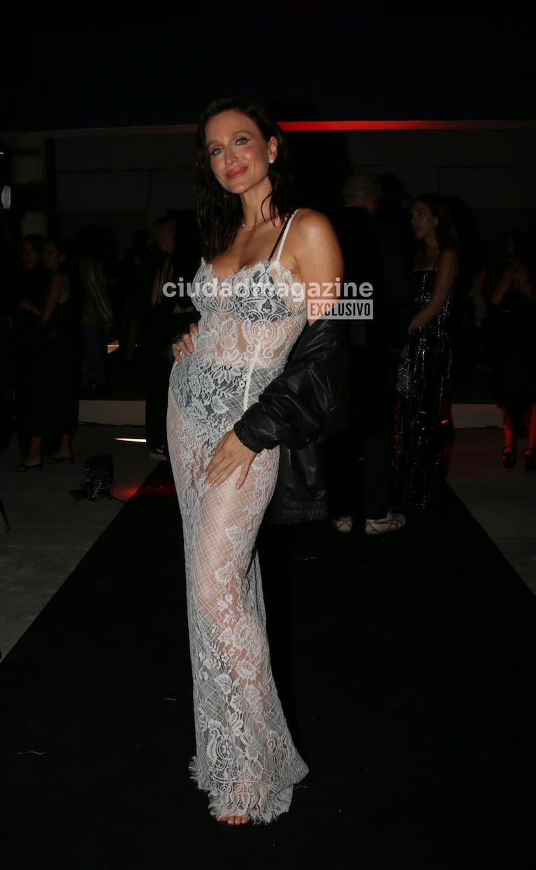 Brenda Gandini en el desfile de Joti Harriague (Foto: Movilpress).