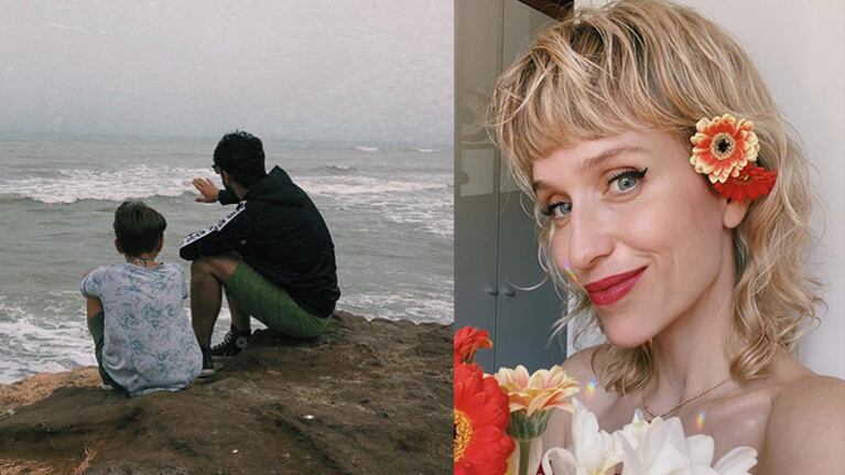 Brenda Gandini les dedicó un tierno posteo a Gonzalo Heredia y a su hijo Eloy.