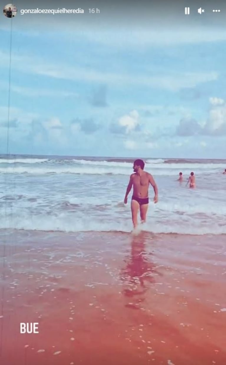 Brenda Gandini y Gonzalo Heredia compartieron las fotos más lindas de sus vacaciones familiares en Brasil