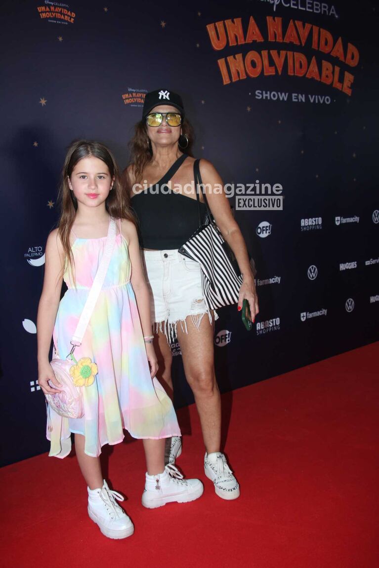 Brenda Gandini y su hija Alfonsina (Foto: Movilpress)