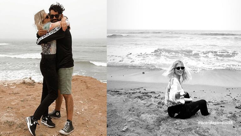 Brenda y Gonzalo, a puro disfrute en Mar del Plata.