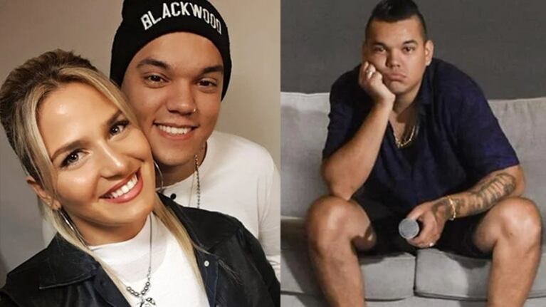 Brian confirmó estar distanciado de su novia.
