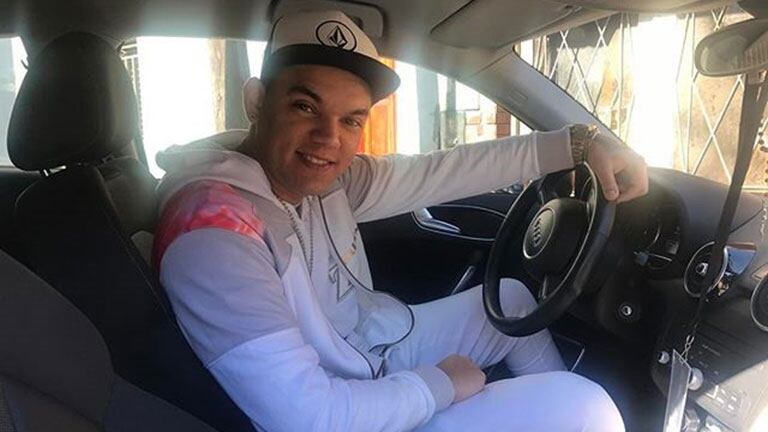Brian Lanzelotta, a punto de saber si es o no papá de un nene de 8 años. (Foto: Instagram)