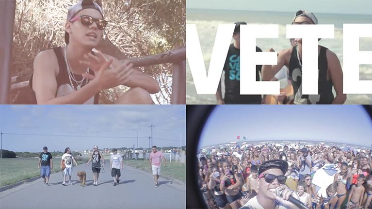Brian Lanzelotta estrenó Vete, su nuevo video. Fotos: Capturas YouTube.