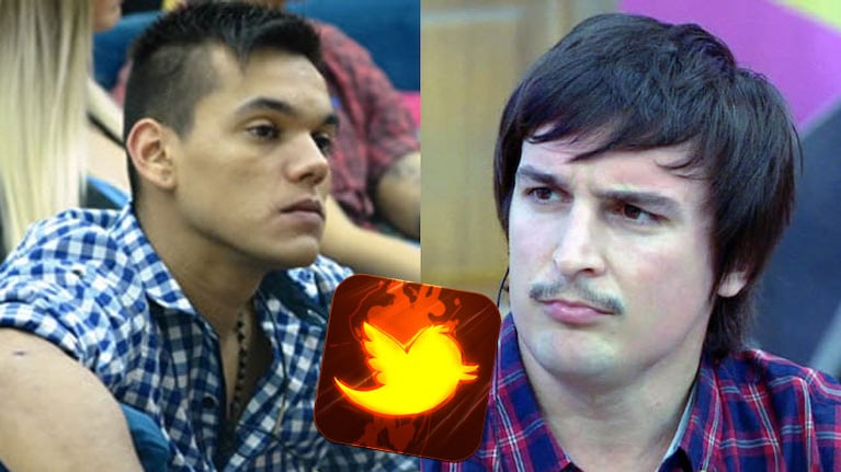 Brian Lanzelotta y un feroz enfrentamiento twittero con Amestoy (Fotos: Web).