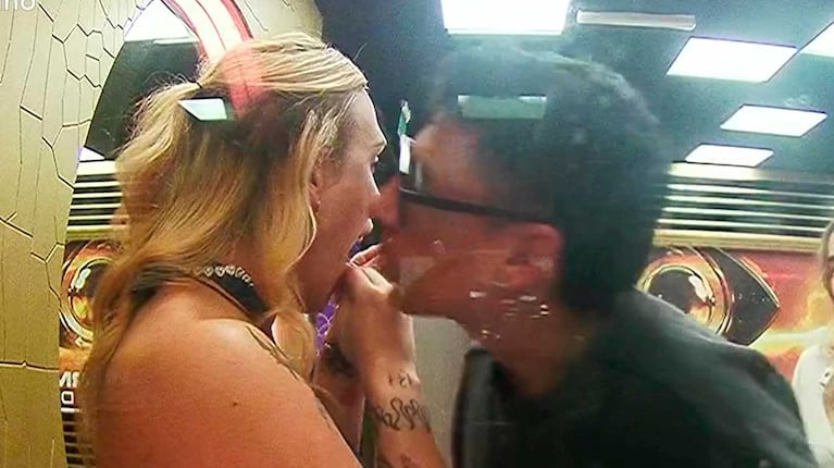 Brian Sarmiento y Danelik en Gran Hermano (Foto: Telefe)